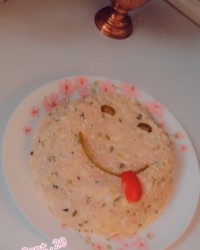 مرسی پاپی جون? سالاد الویه❤