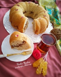 کیک سیب ونارگیل