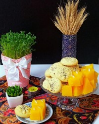 شیرینی نان برنجی مسقطی