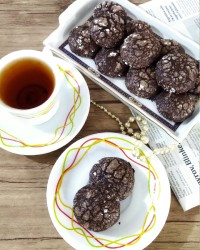 کوکی یا شیرینی ترک (شکلاتی)