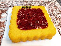 ته چین مرغ وبادمجان