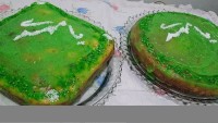 کیک زبرای دو تخم مرغی ،بدون شیر