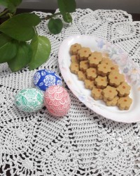 شیرینی نخودچی کاکائویی سنتی با روغن مایع