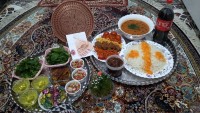 شام چهارشنبه سوری من که خانواده ی عزیزم زحمتشو کشیده بودن