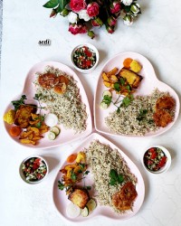 سبزی پلو با ماهی