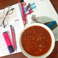 خوراک لوبیا کنسروی