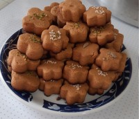 شیرینی نخودی بسم الله الرّحمن الرحیم اللهم صل علی محمدوال محمدوعجل فرجهم