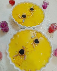 پودینگ سه لایه