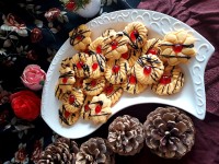 شیرینی کاسترد با روغن مایع