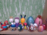 تخم مرغ های رنگی عید