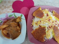 چلو گوشت درباری