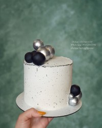 کیک تولد کیک خامه ای