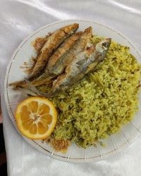 سبزی پلو با کولی شام شب عید