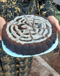 کیک خیس شکلاتی