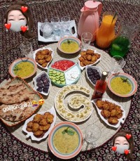 اینم اولین سفره افطاری 1402