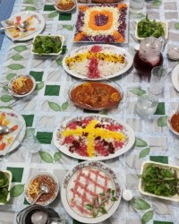 سفره ی مهمانی