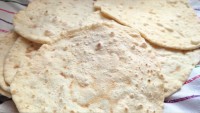 نان لواش خانگی (بدون خمیر مایه)