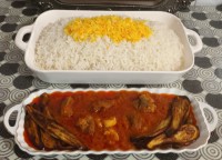 پلوخورشت بادمجون