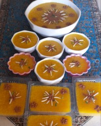 شله زرد افطار