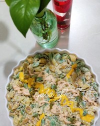 سالاااد ماکارونی دلبر… کپشن رو بخون رفیق»»»...