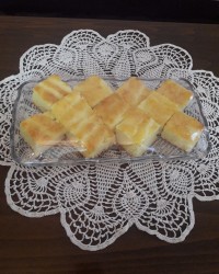 کاپ کیک کرمدار نارگیلی