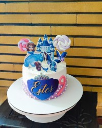 کیک تولد پرنسس سوفیا