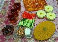 فرنی مخصوص ماه رمضان