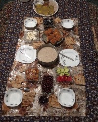 سفره ی افطار
