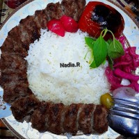 چلو کباب کوبیده