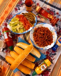 ساندویچ بندری برای افطار