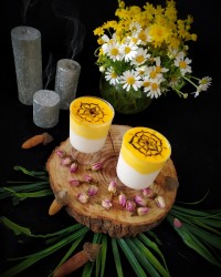 فرنی دو رنگ