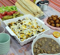ساندویچ مرغ پنیری (افطار)