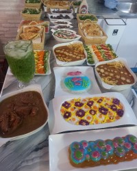 تدارکات مهمانی برای افطار