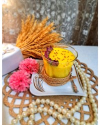 پودینگ زعفرانی