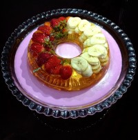 دسر ویترینی میوه ای