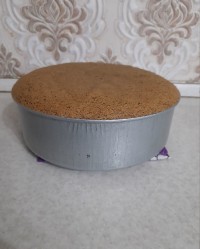 کیک اسفنجی نسکافه ای