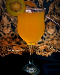 ژله تمشک و پرتقالی