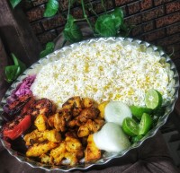 چلو جوجه کباب