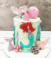 کیک پری دریایی