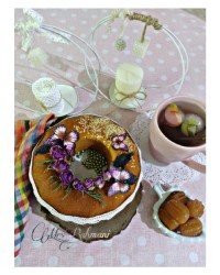 کیک ساده خانگی (آموزش جاشمعی با سه حرکت)