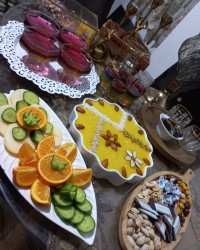 میزخوشمزه های امشبم