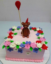 کیک بهاری دخترونه