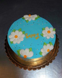 کیک زیبای دخترونه بهاری