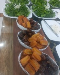 بامیه زعفرانی کم شهد