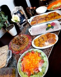 افطاری خونه مامان