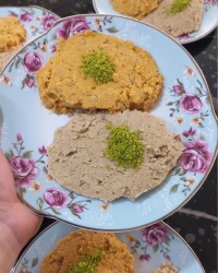 حلوا زنجبیلی و زعفرانی کفگیری