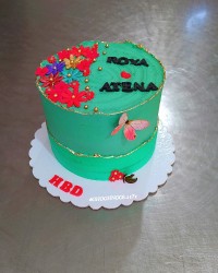 کیک بهاری دخترونه