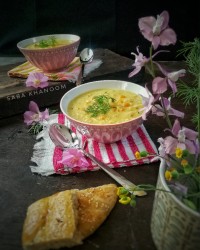 سوپ شیر ویژه افطار