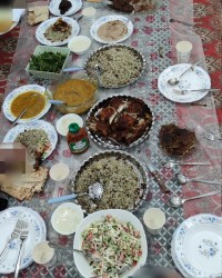 افطاری شب بیست و یکم