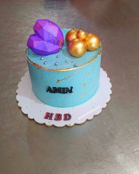 کیک پسرونه ساده و شیک